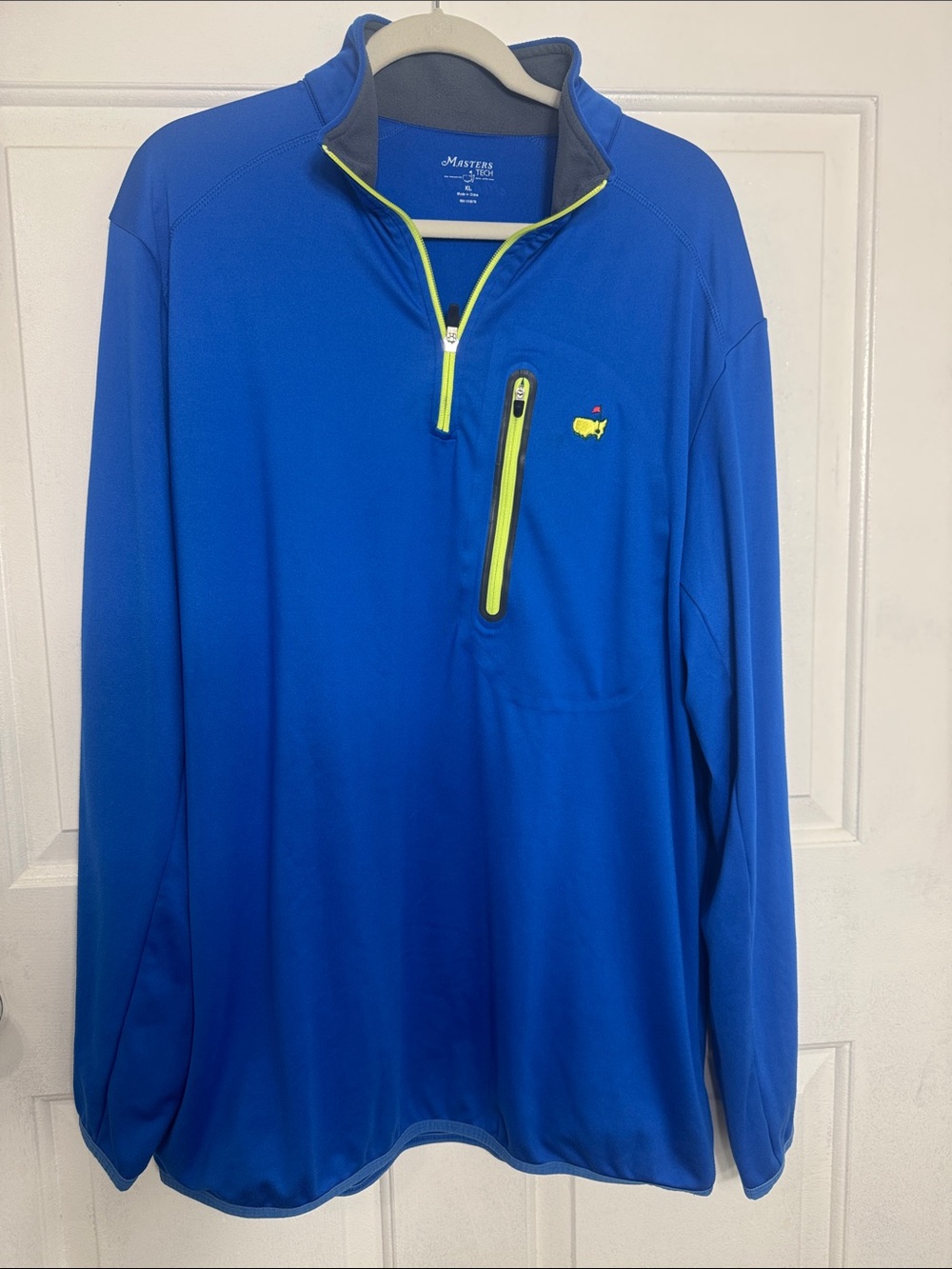 Masters Tech Quarter Zip Performance Pullover size xL